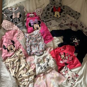 Disney Minnie Mouse 12 month Baby Girl Bundle